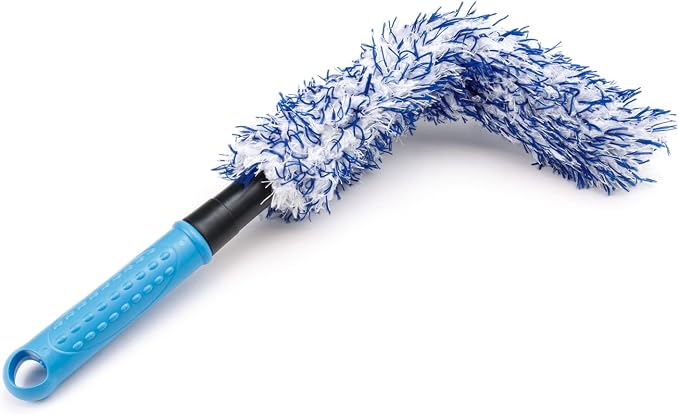 Autofiber Barrel Blade, Microfiber Wheel Brush, Flat Head, Removable Cover and Firm and Bendable