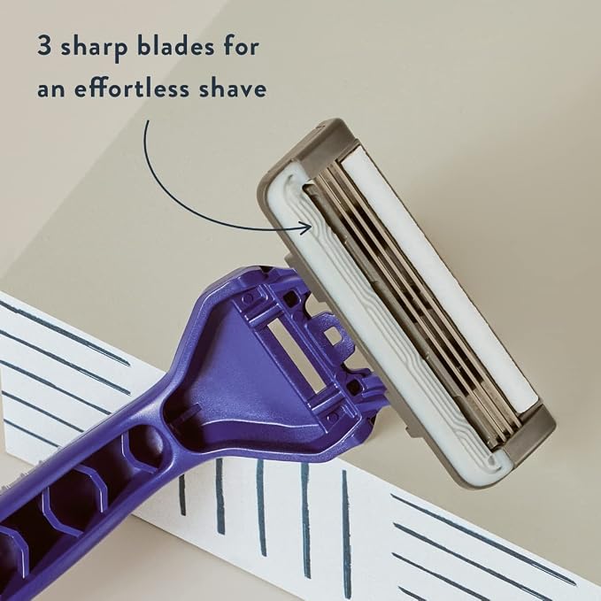 Harry's Disposable Razors for Men - 10 Count - 3-Blade Men's Razors for Travel and On-the-Go Convenience