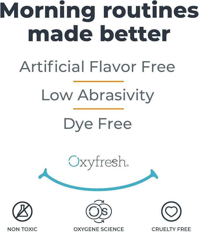 Oxyfresh Premium Cavity Protection – Fresh Mint Fluoride Toothpaste | Unique Non-Staining Fluoride Helps Keep Teeth White – Helps Fight Cavities, Plaque & Tartar – Strengthen Sensitive Enamel
