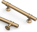 Asidrama 30 Pack 3.75 Inch(96mm) Champagne Bronze Cabinet Pulls Heavy-Duty Solid Kitchen Cabinet Handles Champagne Gold Drawer Hardware for Bathrooms Cabinets