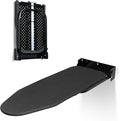 Duwee 12"×36" Wall Mounted Ironing Board,Folding Door Moutnted Iron Board | Heat Resistant Cover,Compact Wall Mount Foldable Ironing Board for Small Spaces