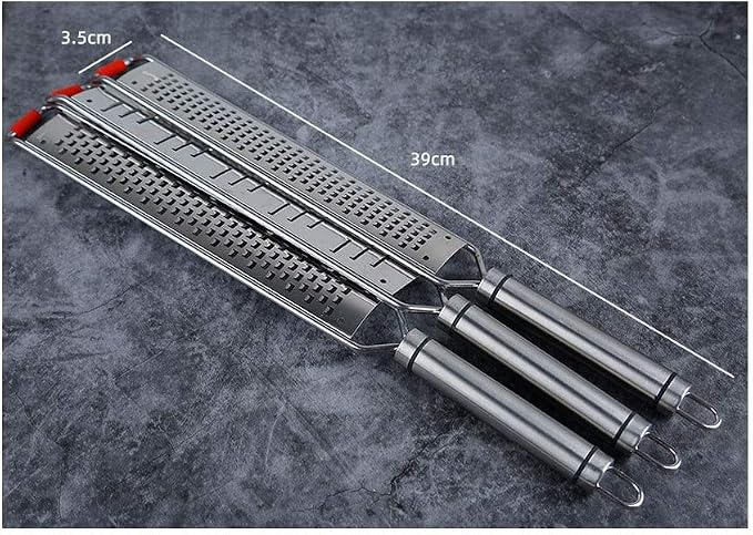 Peeler， Kitchen Stainless Steel Grater Large Grating Surface Blade Protector Cheese Fruit Vegetable Root Nut Manual Grater Peeler