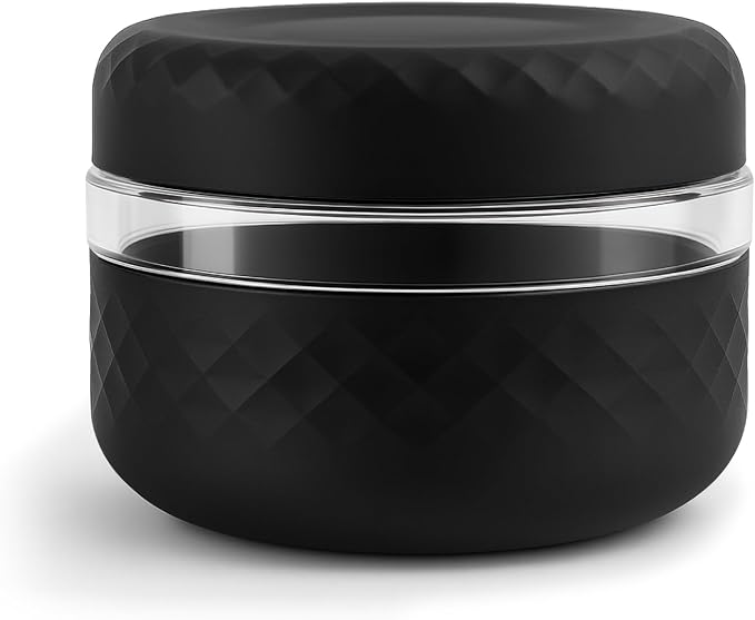 16 oz/2 Cup Glass Lunch Bowl Container with Lid, Leak & Spill Proof | BPA-Free, Microwave & Dishwasher Safe, Airtight Meal Prep & Food Storage Jar for Lunch, Salad, Soup, Oats, Stew, Yogurt