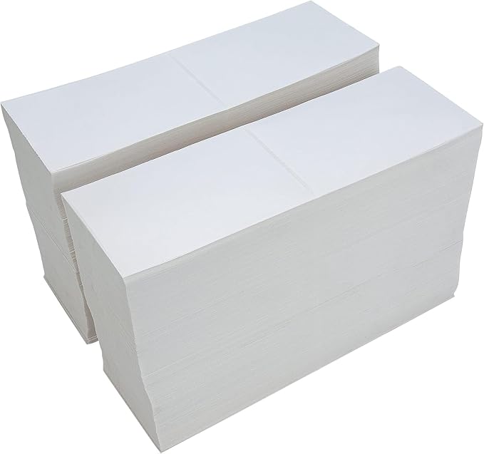 L LIKED 270000 Fanfold 4" x 6" Direct Thermal Labels, with Perforated line for Thermal Printers - Compatible with Zebra & Rollo Printer (4" x 6" - 270000 Labels)