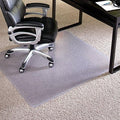 ES Robbins Extra High Pile Carpet Chair Mat, Square 60"x60", Straight Edge