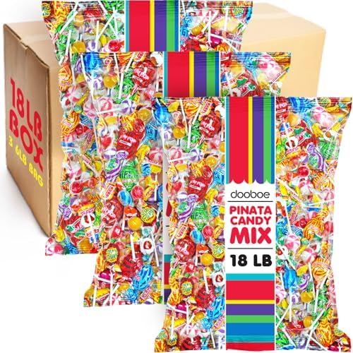 Pinata Candy Mix, 18 lb, Approx. 1,000 Individually Wrapped Pieces