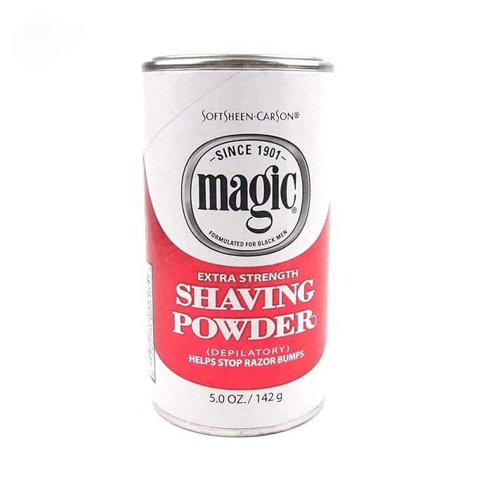 Magic Shaving Powder, Extra Strength by Soft Sheen Carson for Men - 5 oz Shave Powder