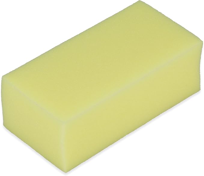 Carlisle FoodService Products 36550100 Commercial Extra Large Sponge, 8.25", Yellow (Case of 24)