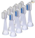 Cybersonic Traditional Replacement Brush Heads, 8 Pack, Compatible With All Cybersonic Electric Toothbrushes