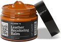 Clyde's™ Leather Company Leather Recoloring Balm – Color Restore & Scratch Repair Kit for Faded Leather Furniture, Car Seats, Sofa & Vinyl | 23 Colors | Non-Toxic Dye