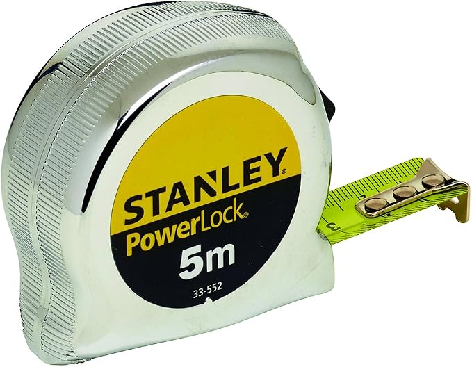 STANLEY 0-33-552 Powerlock Tape, 5m Metric Only