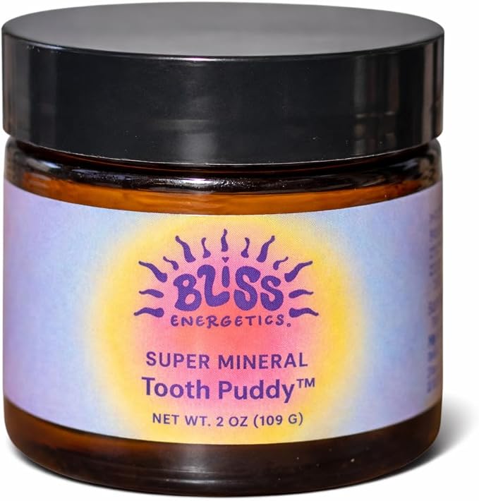 Bliss Energetics Remineralizing Tooth Puddy | Fluoride-Free with Hydroxyapatite | Remineralization | All Natural Ingredients & Preservative Free | Mineral-Rich Spot Treatment 2oz