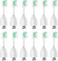 Replacement Toothbrush Heads for Philips Sonicare E-Series/Essence/Xtreme/Elite and Other Screw-on Electric Toothbrush Models, 12 Pack, Dupont Bristles