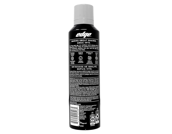 Edge Shave Gel, Fragrance Free, Ultra Sensitive 7 oz Pack of 9