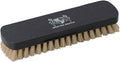Kondo DONOK German Shoe Shine Brush, Black, Stiff, Natural Pig Hair Rectangle (Great for Cream, Wax Stretching)