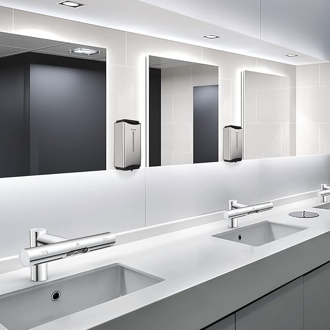 AIKE Air Tap Wash+Dry High Speed Hand Dryer Model AK7120, 110-120V Polish Standard Height