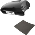 TCMT 5.5" Razor Motorcycle Trunk Box W/Latch Key Fits For Harley 2014-2025 Touring CVO Road King Road Glide Street Glide Electra Glide Pack