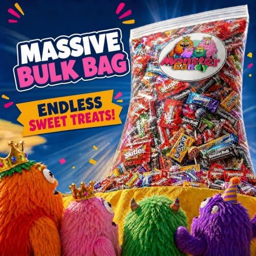 Party Favor Candy Mix - 10 lb Pinata Stuffers Candy Bulk - Goodie Bag Stuffers for Kids Party Favors - Candy Variety Pack - Bulk Candy Bags - Individually Wrapped Candies - Parade - July 4th
