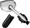 Peeps Glasses Cleaner - for Eyeglasses, Reading Glasses, and More - Lens Cleaner with Carbon Microfiber Tech-Injected Black-1 Count (Pack of 1)