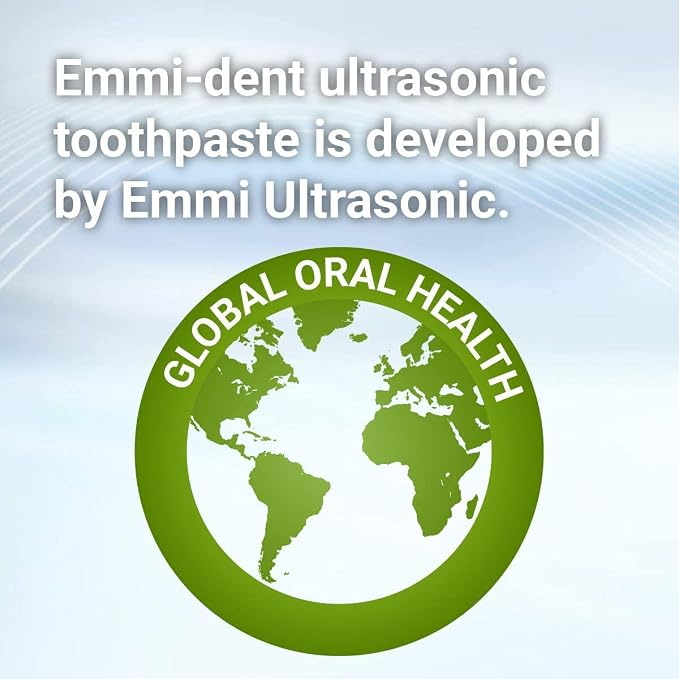 Emmi-dent Ultrasonic Toothpaste with Nano-Bubbles (Nature Extra Mild with no Fluoride, 1 Pack)