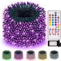 LitHome Color Changing Christmas String Lights Connectable, 66Ft 200 LED