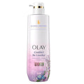 Olay Body Wash for Women, Couldn't Be Lovelier Glinda's Edition, Intensely Hydrating & Renewing, Pro-Hyaluronic Acid Serum with Vitamin B3, For All Skin Types, Raspberry & Bubbles Scent, 20 fl oz
