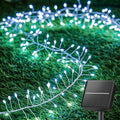 120 LED Solar Fairy Lights Outdoor Waterproof IP65, 10FT 8 Lighting Modes
