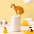 Touchless Foam Soap Dispenser, Mame Shiba Inu Design, 300 mL | Touchless infrared foam dispensing with a refillable 300 mL tank