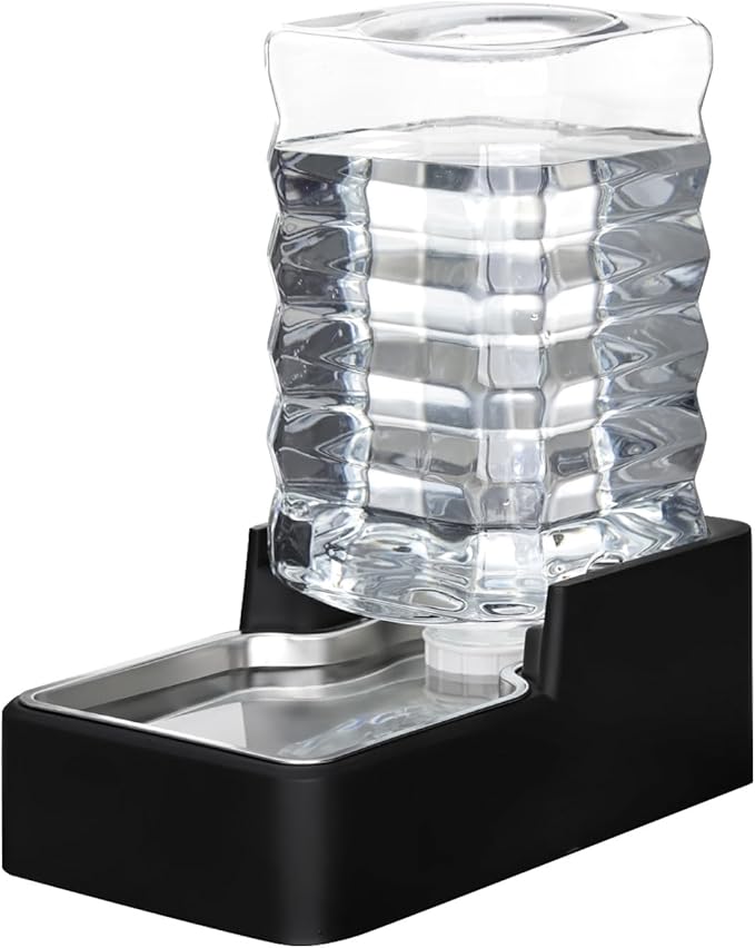 8L Dog Water Dispenser: Leak-Proof Gravity Refill Waterer