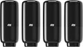 Tork Intuition Sensor Skincare Dispenser Black S4, for Hand Soap and Hand Sanitizer, Elevation Range, 571608 (Pack of 4)