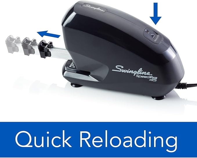 Swingline Electric Stapler, Speed Pro 45 Value Pack, Full Strip, 45 Sheet Capacity (42141)