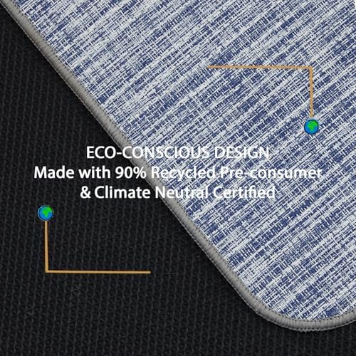 Large Office Chair Mat for Hardwood Floor Anti-Slip Desk Computer Chair Mat
