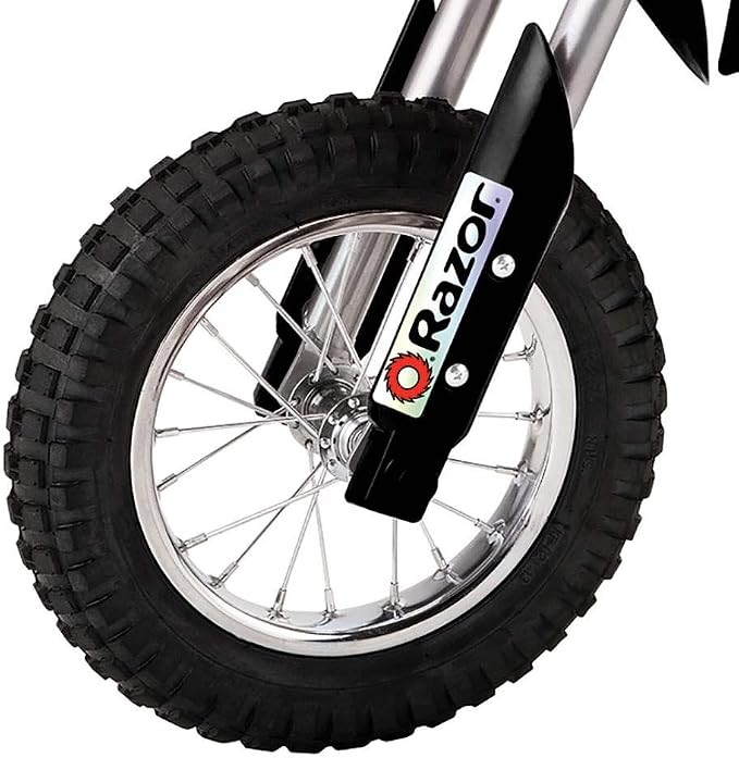 Razor Dirt Rocket Ride On 24V Electric Toy Motocross Motorcycle Dirt Bike, Speeds up to 14 MPH, 1 Black MX400 &1 Red MX350