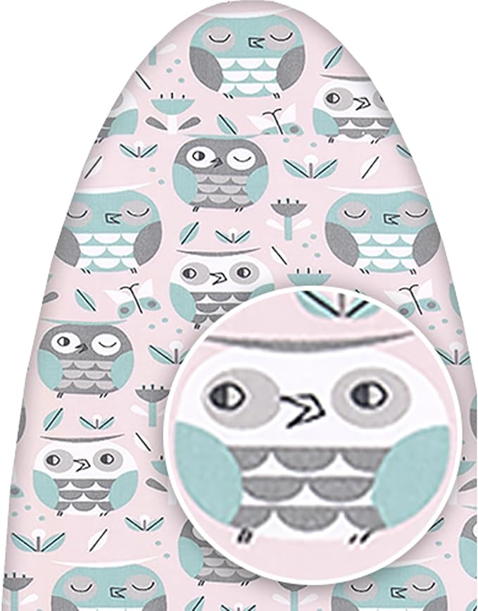 Ironing Board Replacement Cover Fits Rowenta (Model IB6300, English Owls)