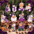 Huwena 36 Pcs Vintage Christmas Tree Ornaments, Classic, Purple