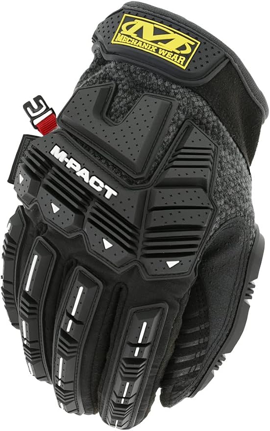 Mechanix Wear ColdWork M-Pact Winter Work Gloves - Insulated Wind & Water Resistant Heavy Duty Work Gloves - Impact Protection - Machine Washable - Small - Black & Grey