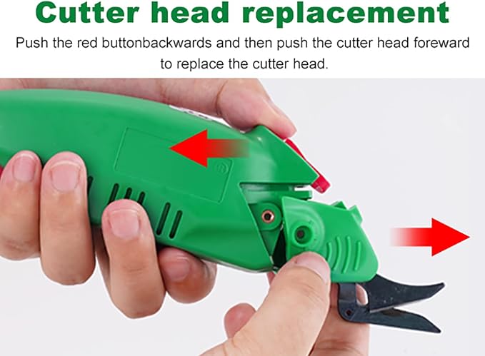MXBAOHENG Blunt Blade Cutting Head for Wbt-2 Fabric Electric Scissors Cloth Cutter (Model B)