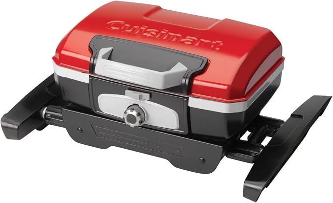 Cuisinart Petit Gourmet Portable Gas Grill (CGG-180) + Cuisinart Grilling Tool Set (CGS-134)