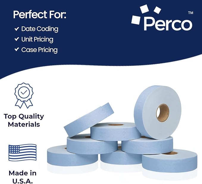 Pricing Labels for Monarch 1131 Blue - 160,000 Labels w/ 64 Rolls Value Pack, 8 Sleeves - Made in USA