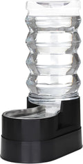 RIZZARI 9L Elevated Dog Waterer: Large Capacity Hydration | Raised Drinking Height/No Filter Maintenance/No Power Needed /Gravity Refill/Stainless Steel Bowl /Indoor/Garage