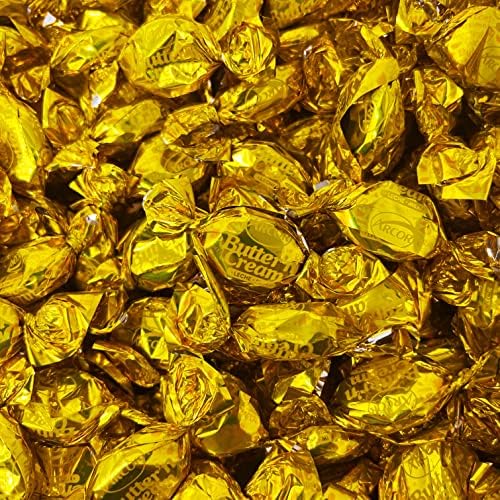 Butter Cream Hard Candy, Butter N Cream Butterscotch, Wrapped, 48 Oz
