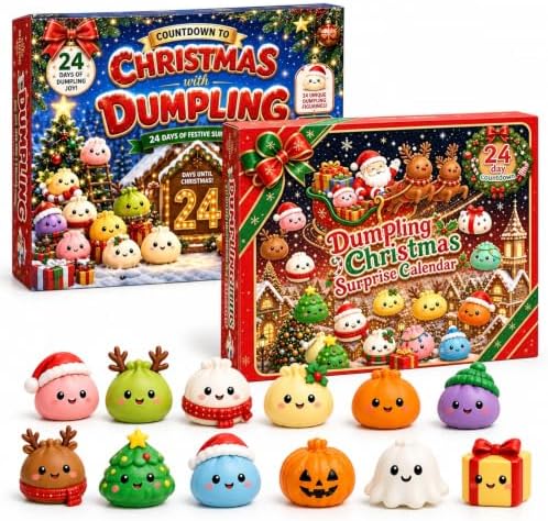 Christmas Squishies Advent Calendar 2026 Countdown for Adults
