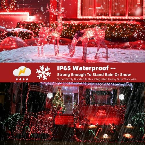 MZD8391 105FT 300LED Christmas Light Outdoor Indoor,Christmas Tree Light