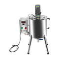 15L 4Gal Heating Mixing Filling Machine, Lipstick Filling Machine Stirring Tank, Stainless Steel Stirring Tank Cream Liquid Filler Machine for Lipstick, Shoe Polish