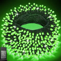 Pooqla 200 LED Green Halloween Lights Outdoor String Lights, 66 ft