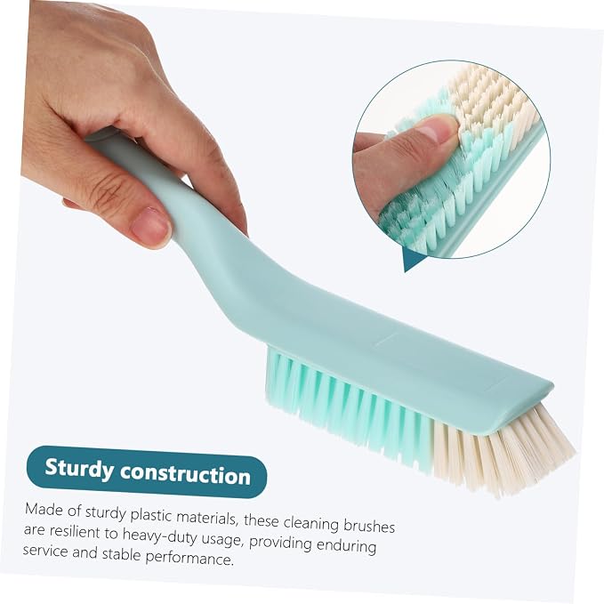 GALPADA 4sets Shower Scrubber Brush Multi-Purpose Detailing Brush for Clothes Boot Long Handle Shoe Household Cleaning Tools