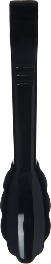 Carlisle FoodService Products 470903 Carly Salad Tong, 9" Utility Tong, Black, 12 Pack