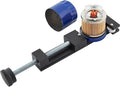 Speedway Motors Engine Motor Oil Filter Cutter Tool, Oil Filter Removal Tool, Fits Filter Up To 6 1/8” Diameter, Features Knurled Knob for Secure Grip and Adjustable Steel Shaft