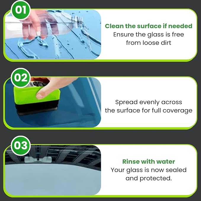 Oil-Free Car Glass Cleaner Brushes, 2026 New Oil Film Brush 2.0, Automotive Oils Film Cleaning Brush for Car Window, Universal Glass Cleaning Board
