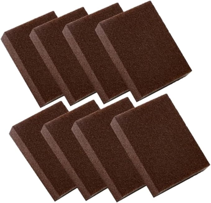 Carborundum Sponge 24pcs Magic Sponge Eraser Rust Remover Brush Dish Pot Cleaning Kitchen Tools